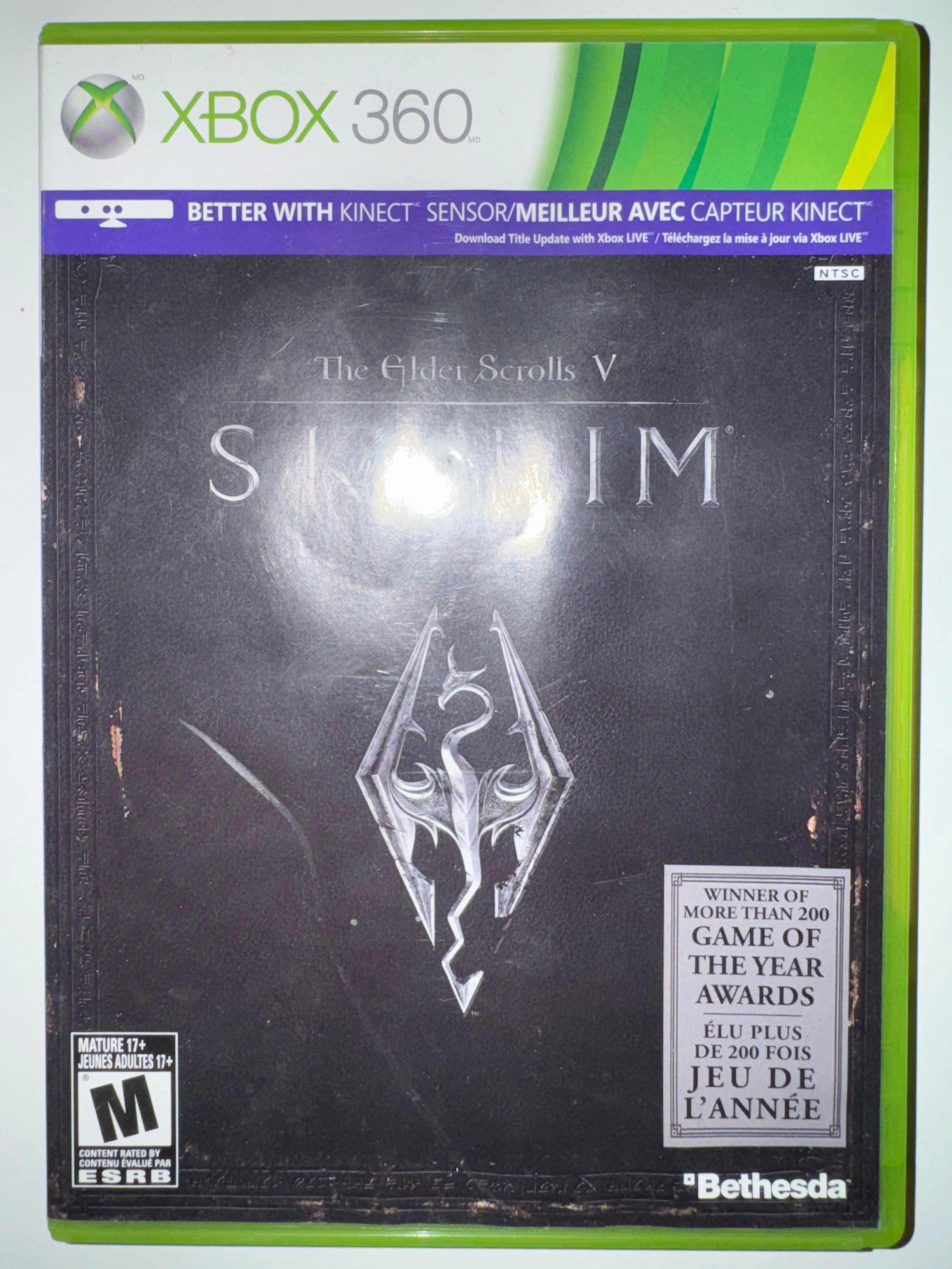 ELDER SCROLLS V SKYRIM XBOX 360