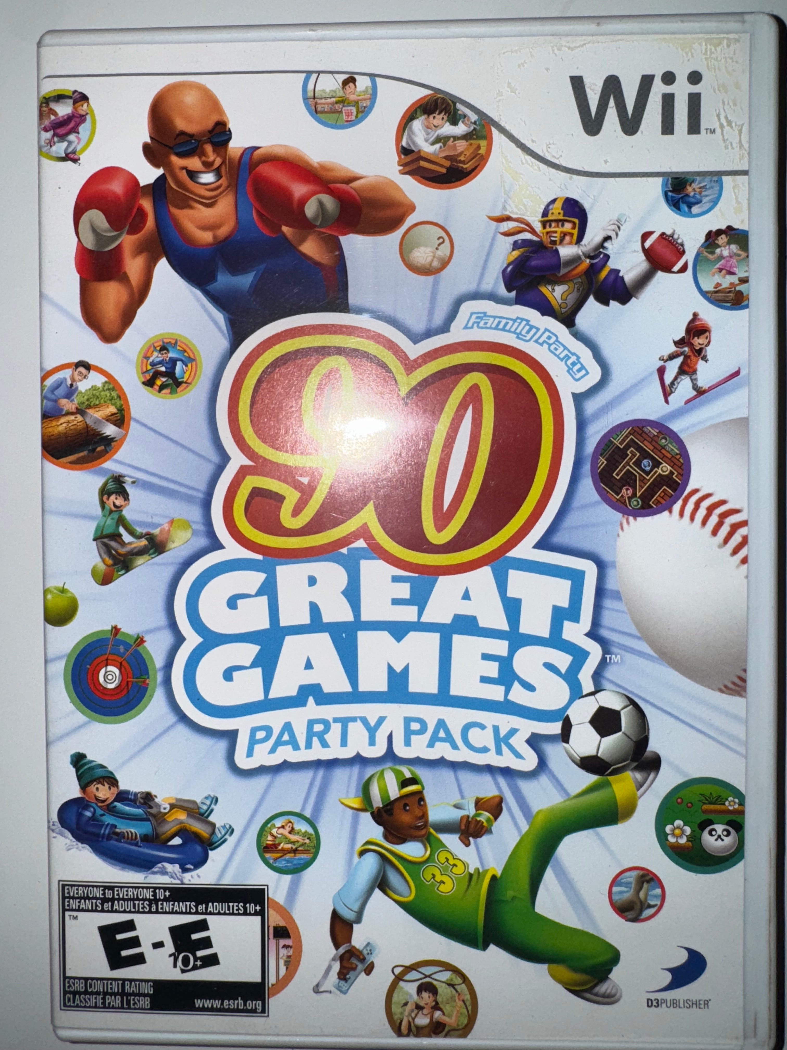 Family Party 90 Great Games Party Pack Nintendo Wii