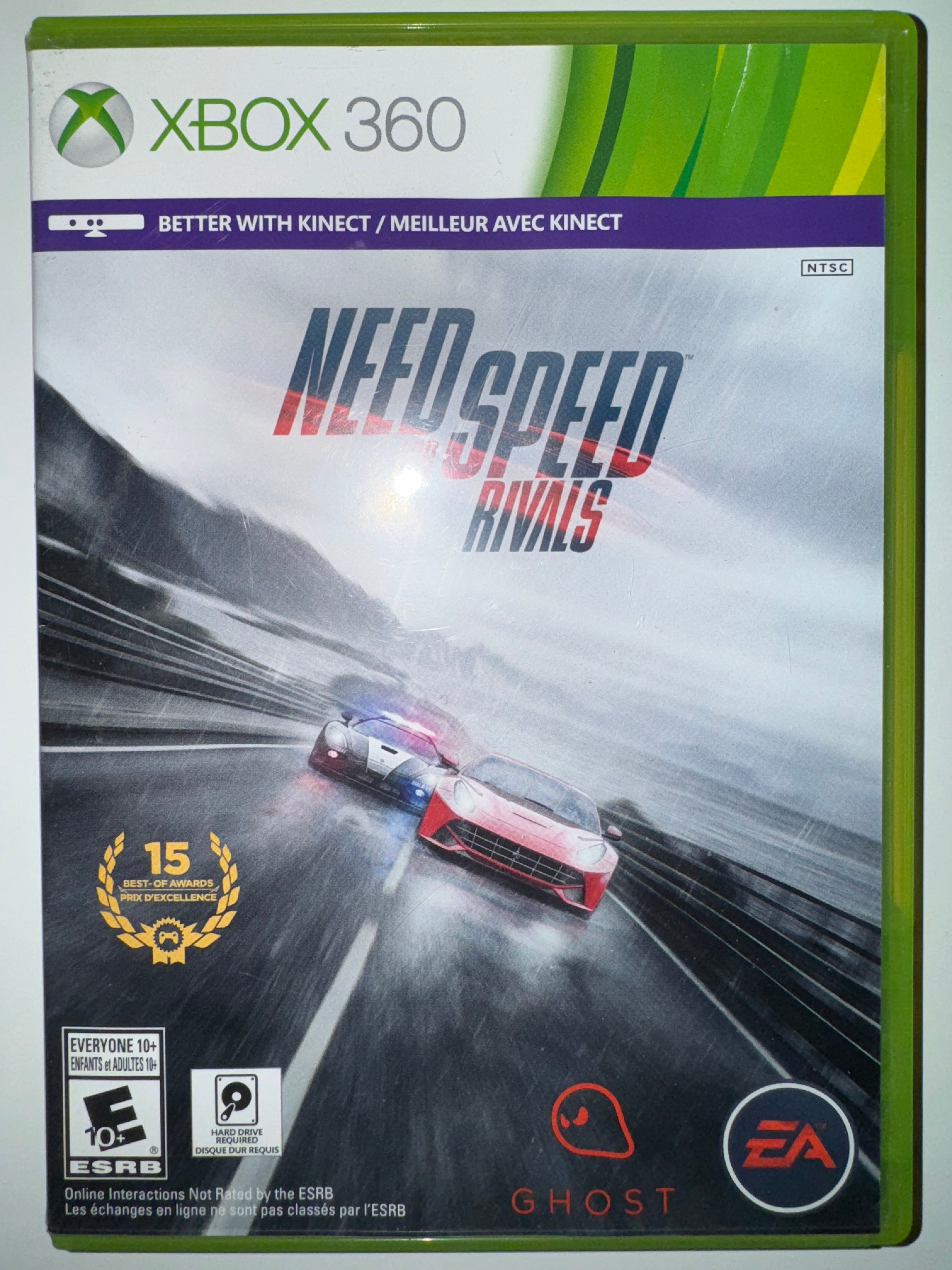 NEED FOR SPEED RIVALS XBOX 360