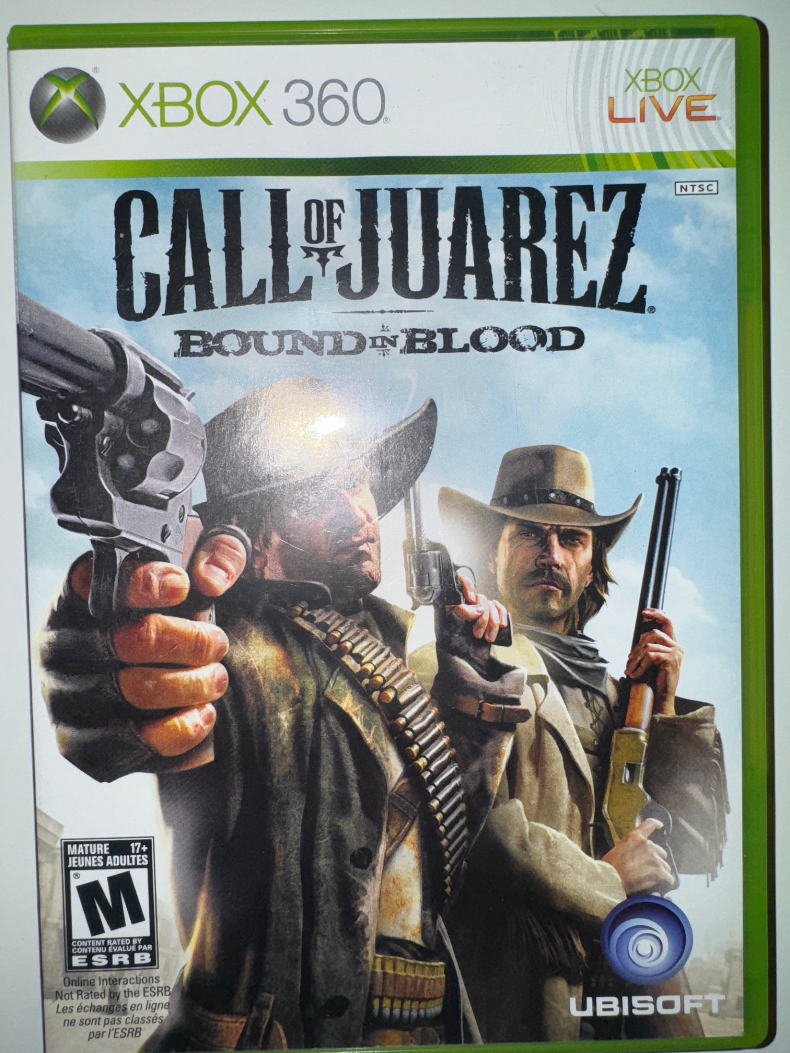 CALL OF JUAREZ BOUND IN BLOOD XBOX 360