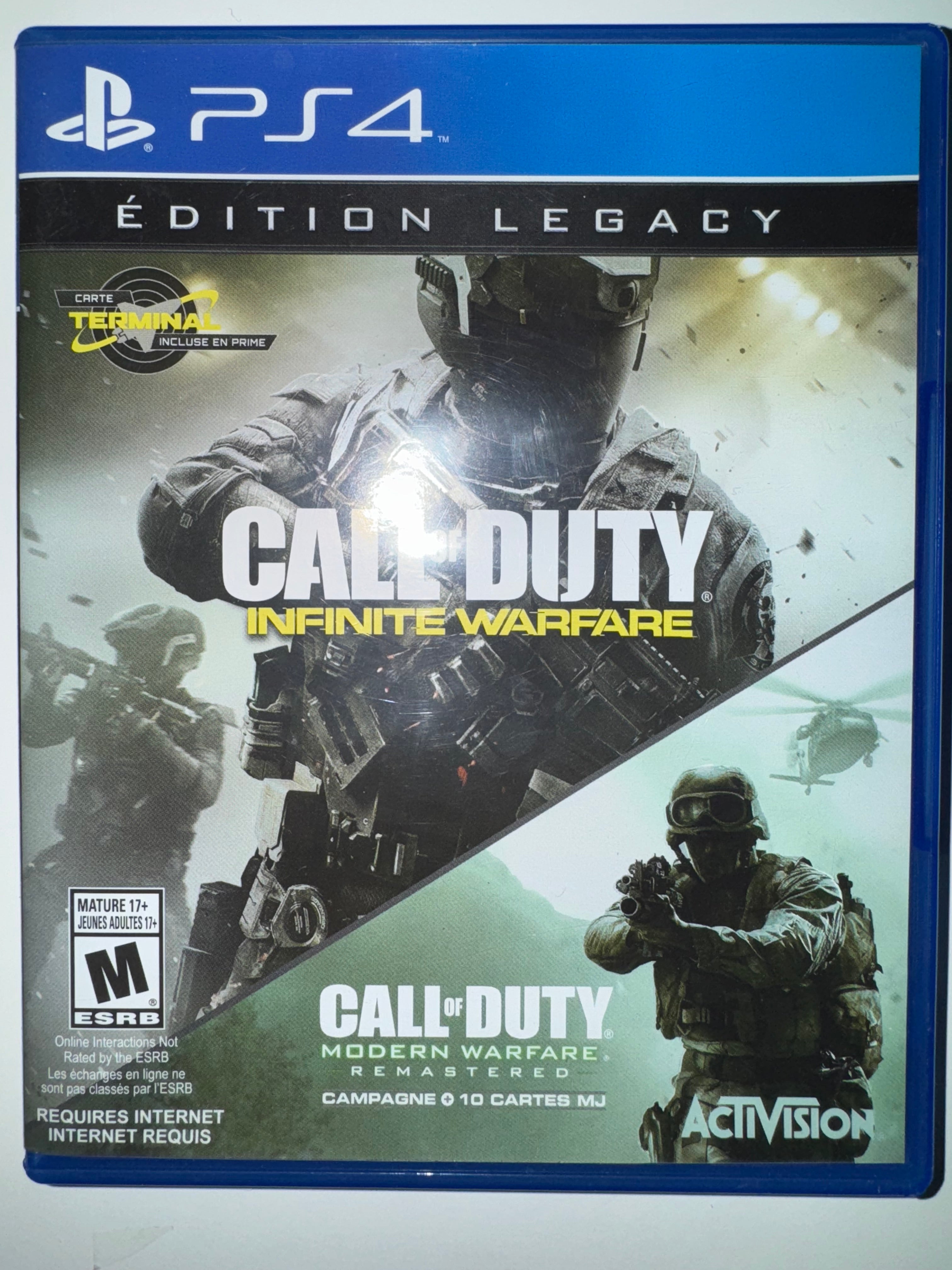 CALL OF DUTY INFINITE WARFARE PS4