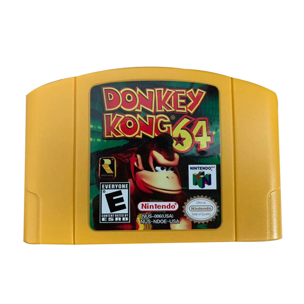 Donkey Kong N64 (Nintendo N64, 1997) LOOSE CART ONLY