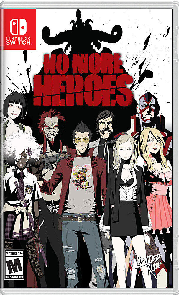 No More Heroes (Nintendo Switch, 2021) BRAND NEW SEALED LIMITED RUN NSW