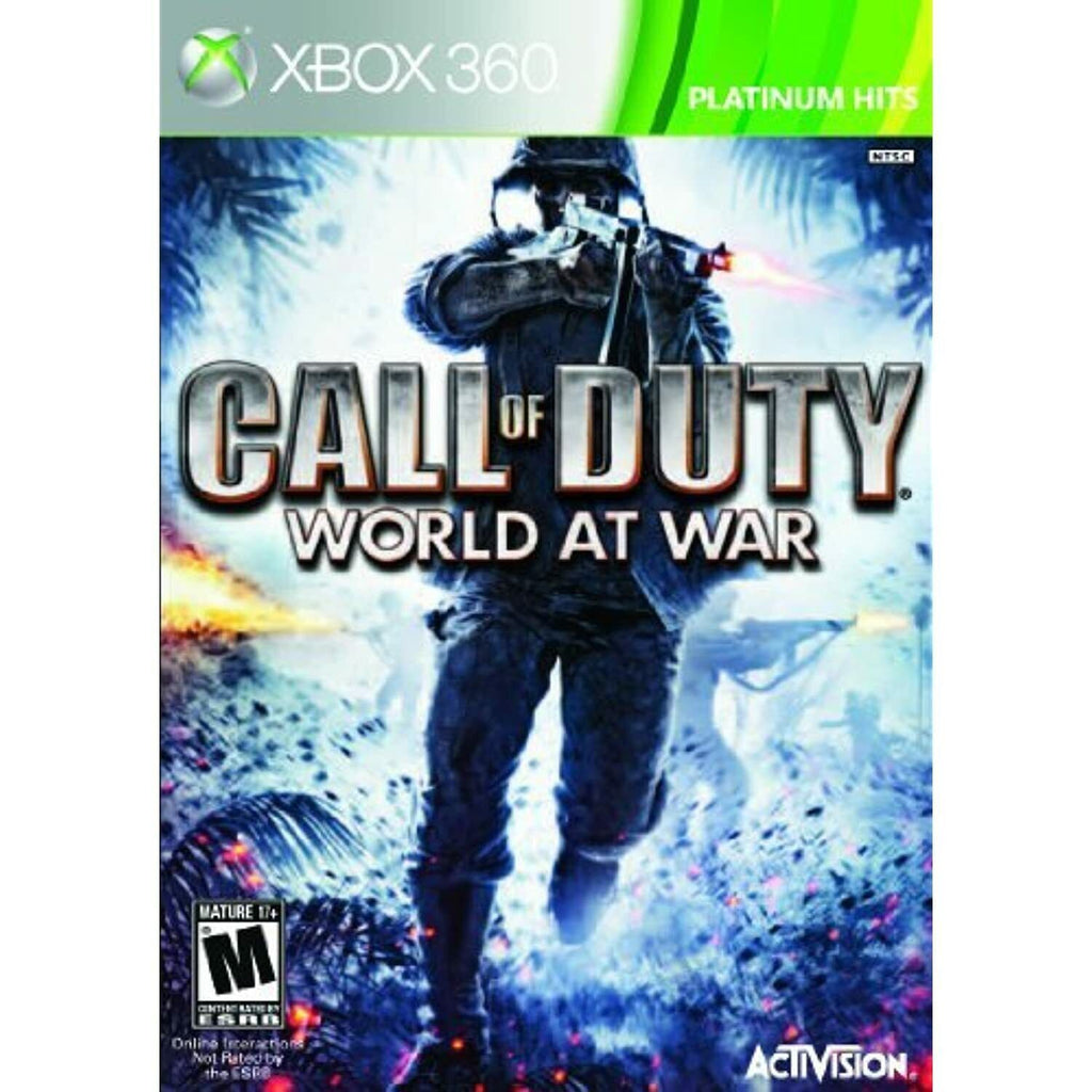 Call of Duty: World at War (Microsoft Xbox 360, 2008) CIB COMPLETE XBOX 360 COD