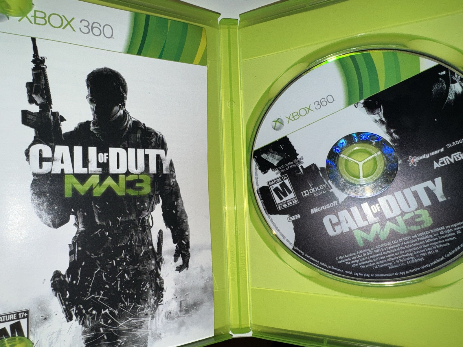 Call of Duty: Modern Warfare 3 - Microsoft Xbox 360 CIB COMPLETE XB360 MW3