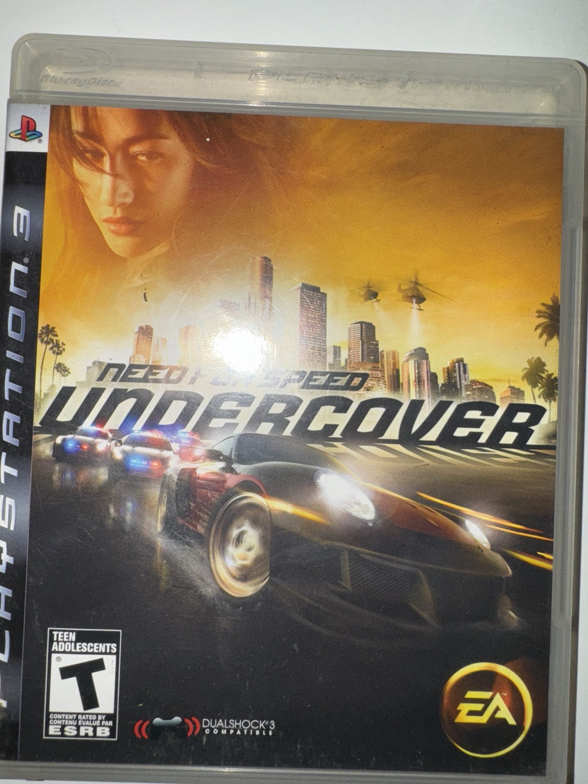 Need for Speed: Undercover (Sony PlayStation 3, 2008) CIB COMPLETE + MANUAL PS3
