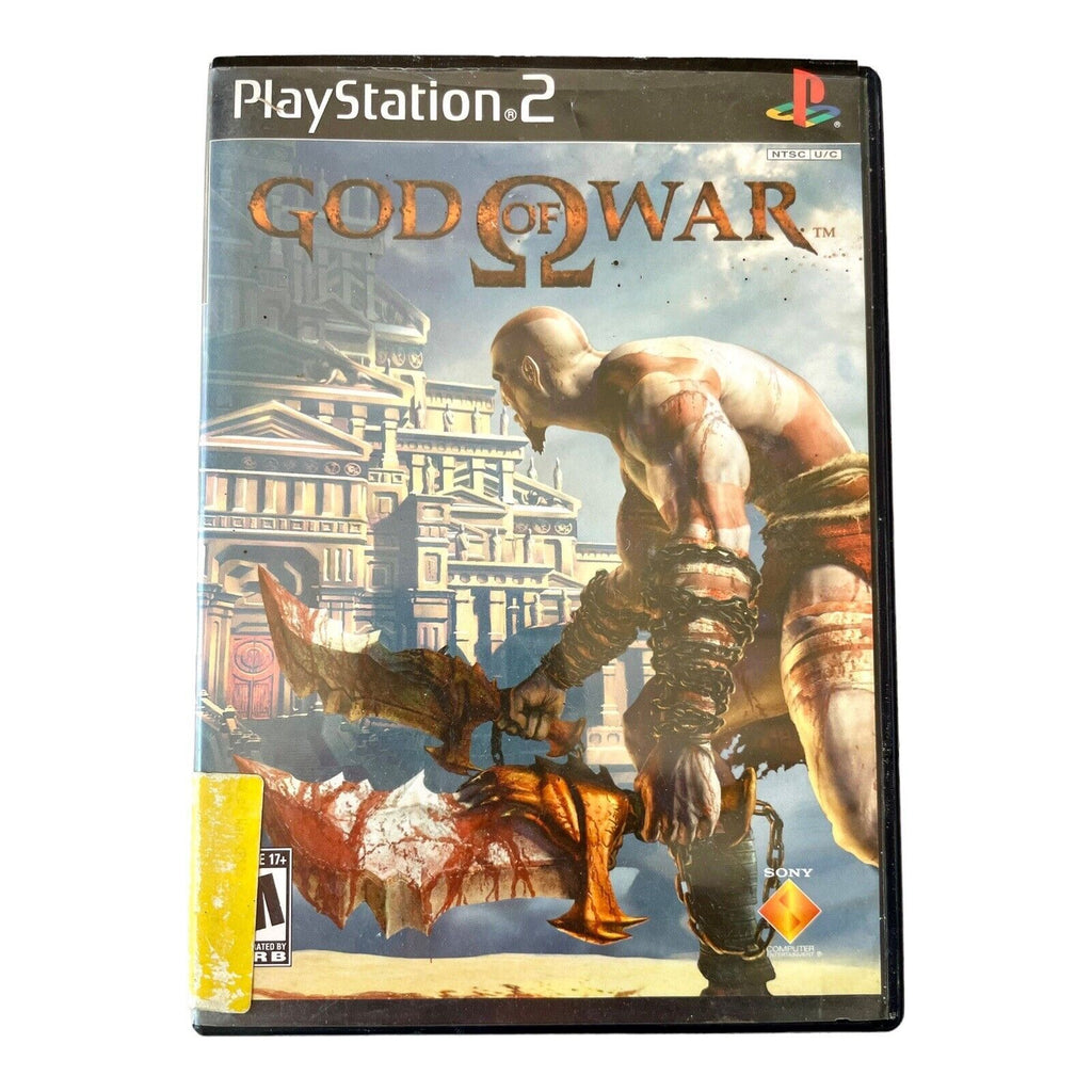 God of War II 2 Two Disc Set (Sony PlayStation 2 PS2, 2005) CIB COMPLETE +MANUAL