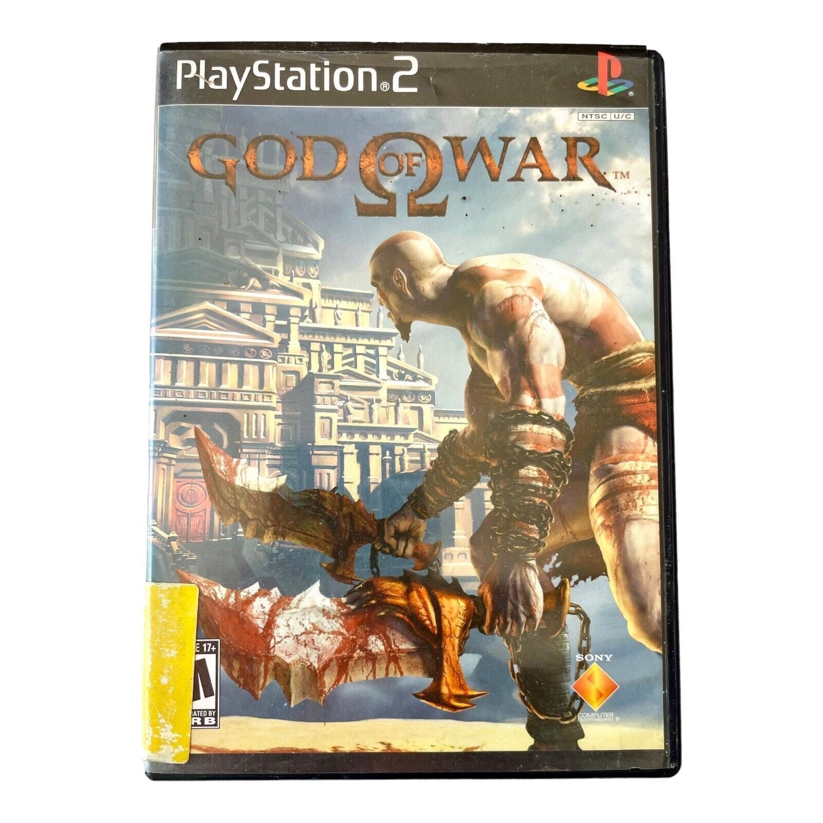 God of War (Sony PlayStation 2, 2005) CIB COMPLETE + MANUAL PS2