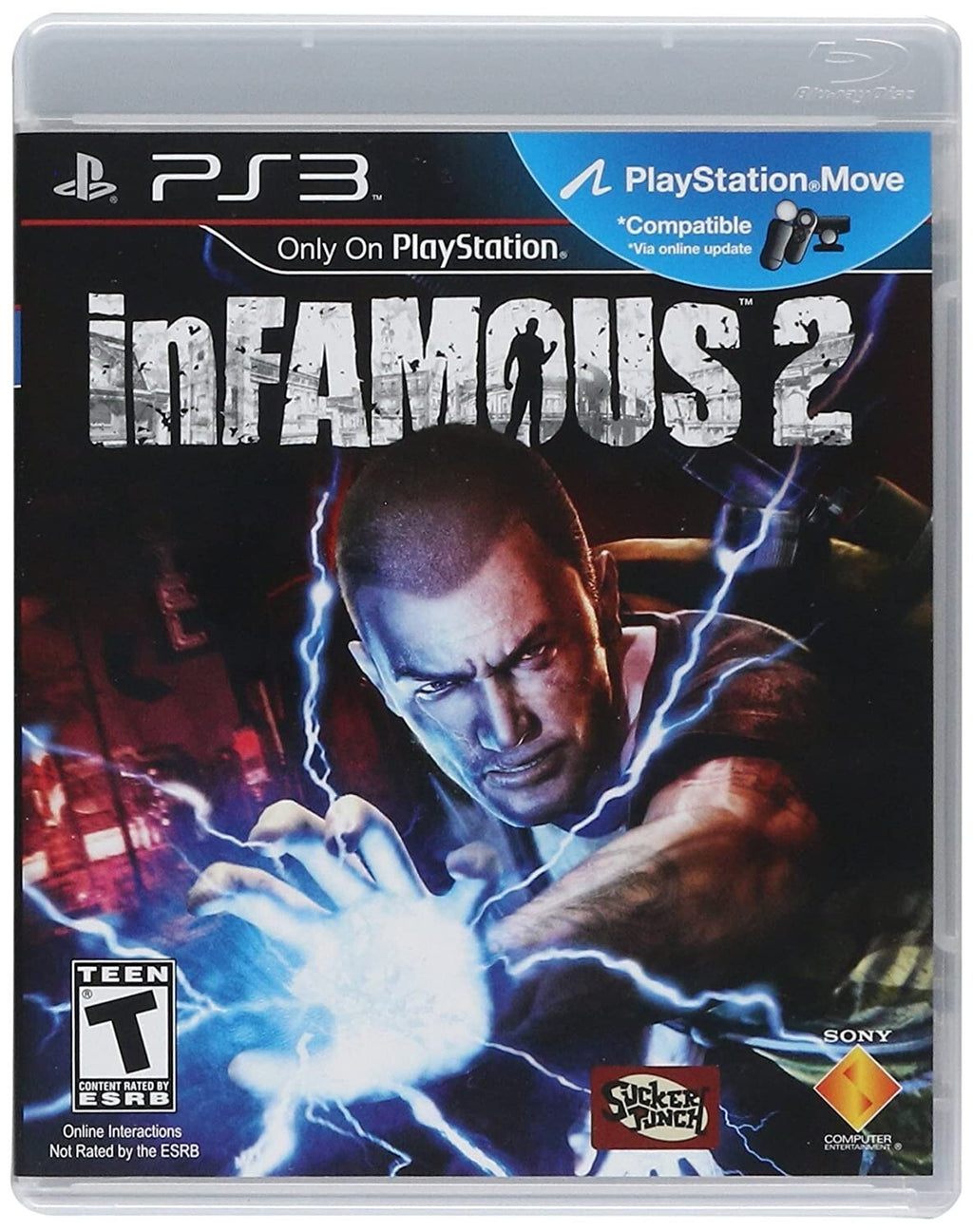 inFamous 2 (Sony PlayStation 3, 2011) CIB COMPLETE + MANUAL PS3