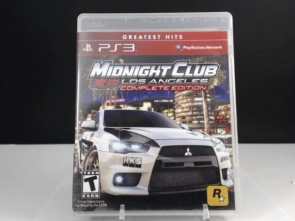 Midnight Club Los Angeles Complete Edition (Sony PlayStation 3, 2009) CIB PS3