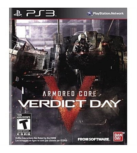 Armored Core: Verdict Day (Sony PlayStation 3, 2013) PS3