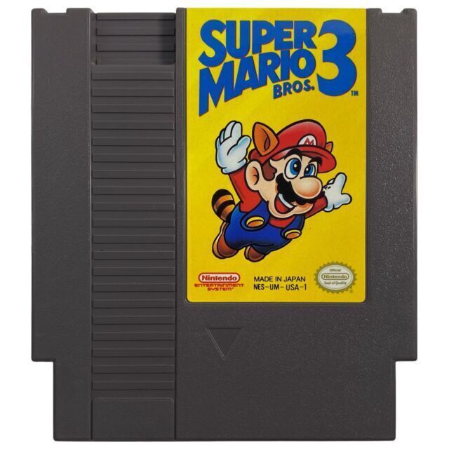 Super Mario Bros. 3 (Nintendo NES, 1990) CART ONLY LOOSE NES