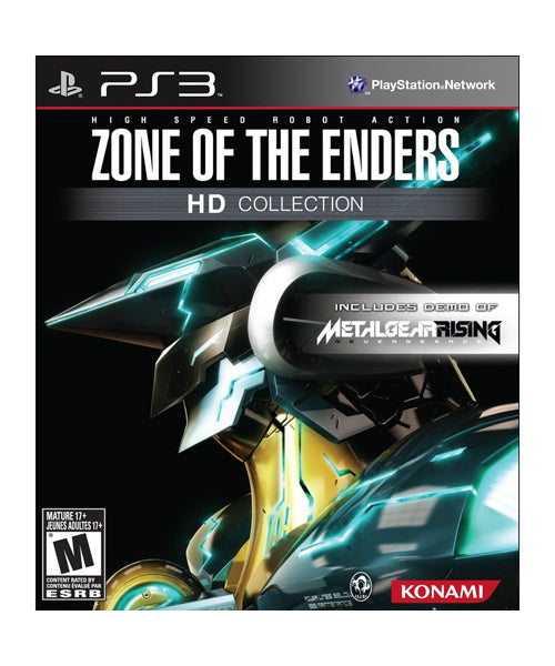 Zone of the Enders HD Collection (Sony PlayStation 3, 2012) CIB COMPLETE PS3