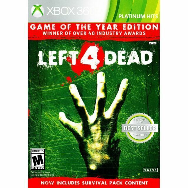 Left 4 Dead - Microsoft Xbox 360 CIB COMPLETE XB360