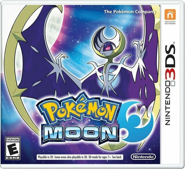 Pokémon Moon (Nintendo 3DS, 2016) 3DS