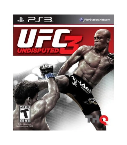 UFC Undisputed 3 (Sony PlayStation 3, 2012) CIB COMPLETE + MANUAL PS3
