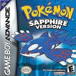 Pokemon: Sapphire Version (Game Boy Advance, 2003) CART ONLY GBA