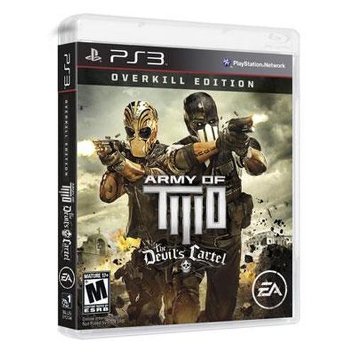 Army of Two: The Devil's Cartel -Overkill Edition (Sony PlayStation 3, 2013) PS3