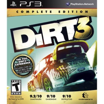 Dirt 3 - Complete Edition (Sony PlayStation 3, 2012) CIB COMPLETE PS3