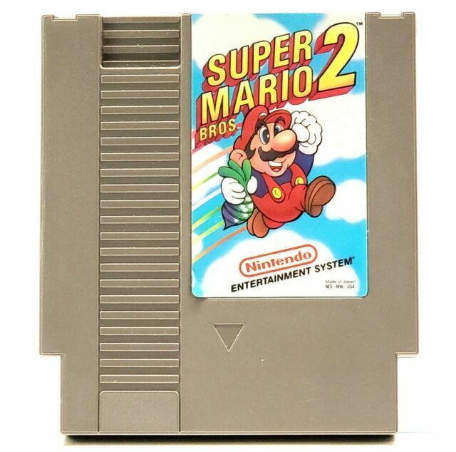 Super Mario Bros. 2 (Nintendo NES, 1988) CART ONLY NES