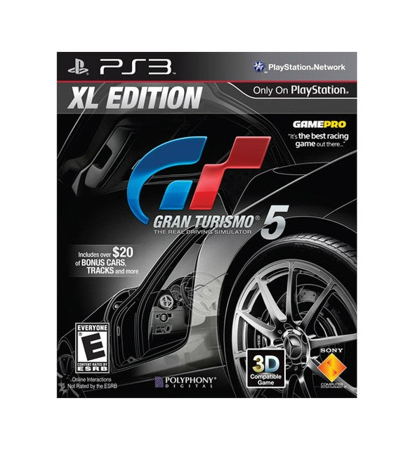 Gran Turismo 5 -- XL Edition (Sony PlayStation 3, 2012) CIB COMPLETE PS3
