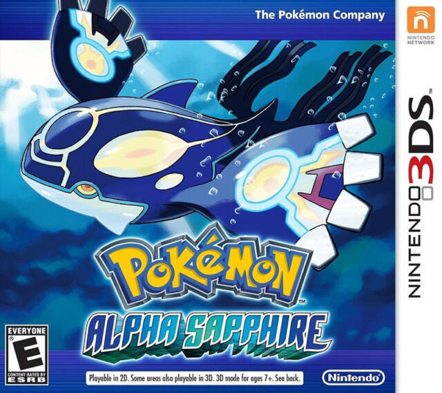 Pokemon: Alpha Sapphire (Nintendo 3DS, 2014) 3DS