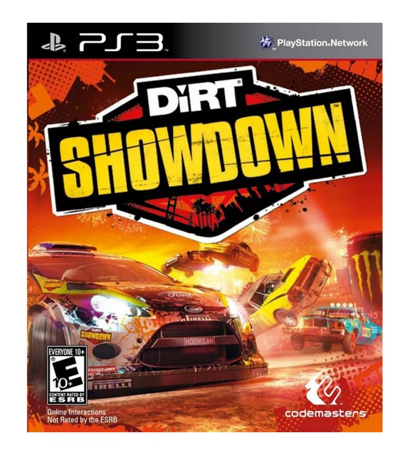 DiRT Showdown (Sony PlayStation 3, 2012) CIB COMPLETE + MANUAL PS3