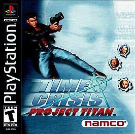 Time Crisis : Project Titan (Sony PlayStation 1, 2001) CIB COMPLETE + MANUAL PS1