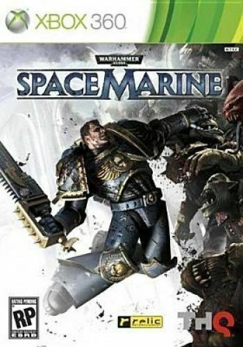 Warhammer 40,000: Space Marine (Xbox 360, 2011) CIB COMPLETE + MANUAL XB360